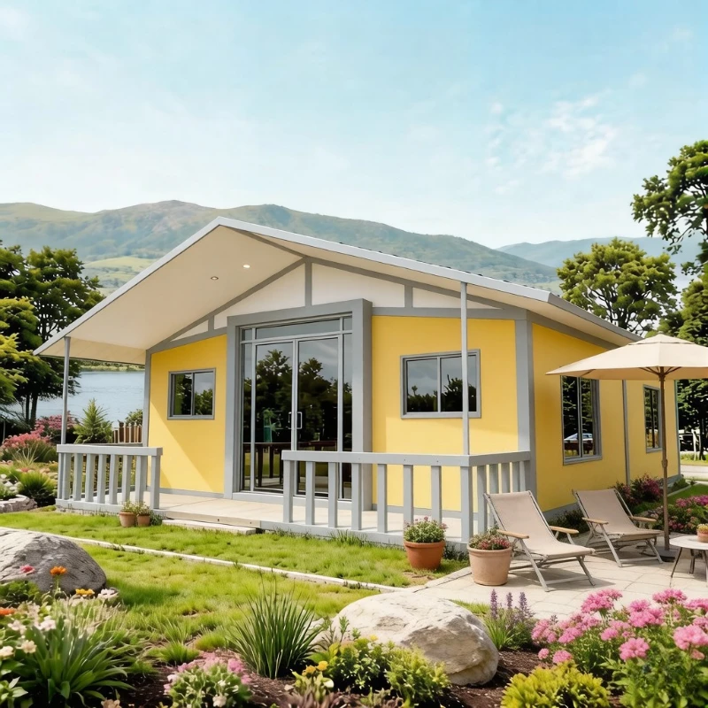 

Luxury Tiny Home Prefab Home Folding Room Forest Cabin Expandable Container House Sunroom Prefabricated House Warehouse Barn