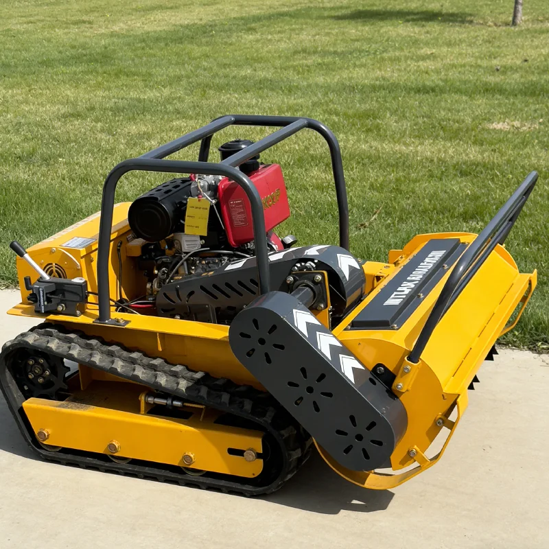 

Customized multifunctional hillside lawn mower, tracked orchard greenhouse, farm embankment weeding equipment