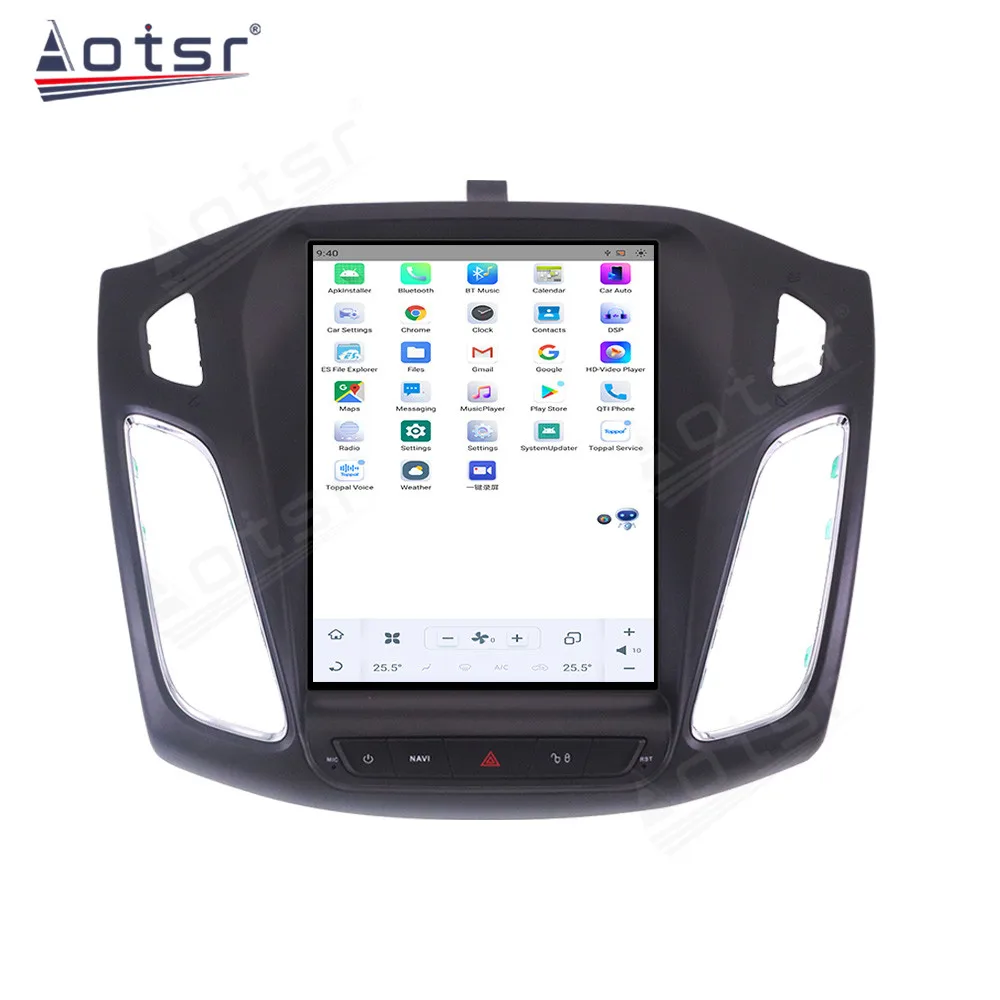 Android 13 Qualcomm Snapdragon For Ford Focus 2012-2018 Car Radio Multimedia Player GPS Naviation CarPlay 4GLIT Stereo Head Unit