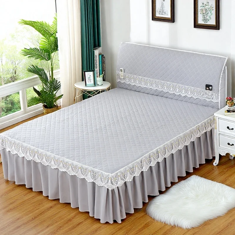 thickened-cotton-bed-skirt-dustproof-cover-all-inclusive-apartment-bedroom-full-coverage-bed-curtain-slip-resistant-protection