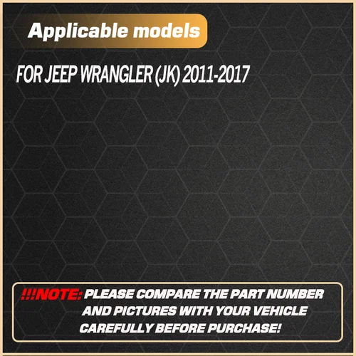 Imagen 2 del producto Para Jeep Wrangler JK 2011 2012 2013 2014 2015 2016 2017 interruptor de ventana principal de energía eléctrica de coche botón de consola elevador 68156217 AA