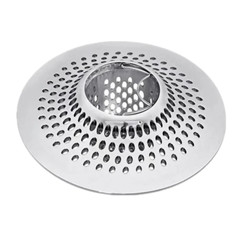 Drain Hair Catcher Tub Drain Protector Strainer, Bathtub Shower Drain Hair Trap/Stopper, Tub Drain Hair Catcher