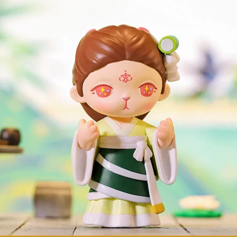 

Pop Mart Bunny Hanfu Series Blind Box Guess Bag Mystery Box Toys Doll Cute Anime Figure Desktop Ornaments Gift