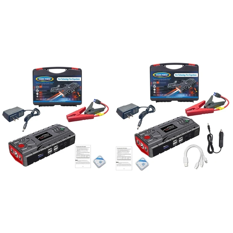 Portable Auto Jump Starter Portable Booster Emergency