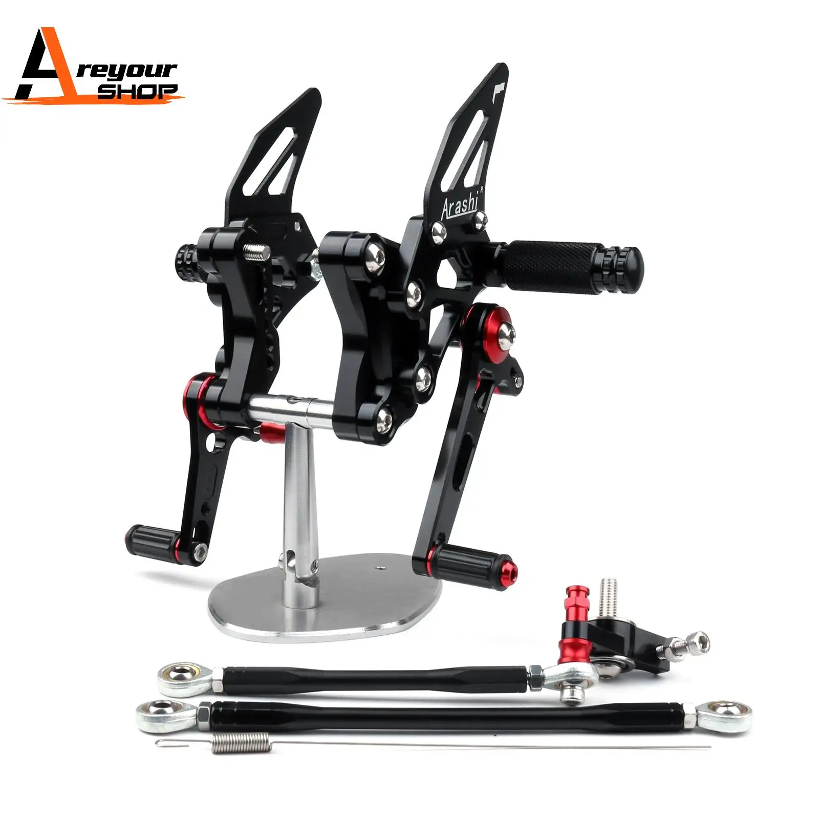 

Rearset Rear set for Ducati 848 1098 1098S 1098R 1198 Black