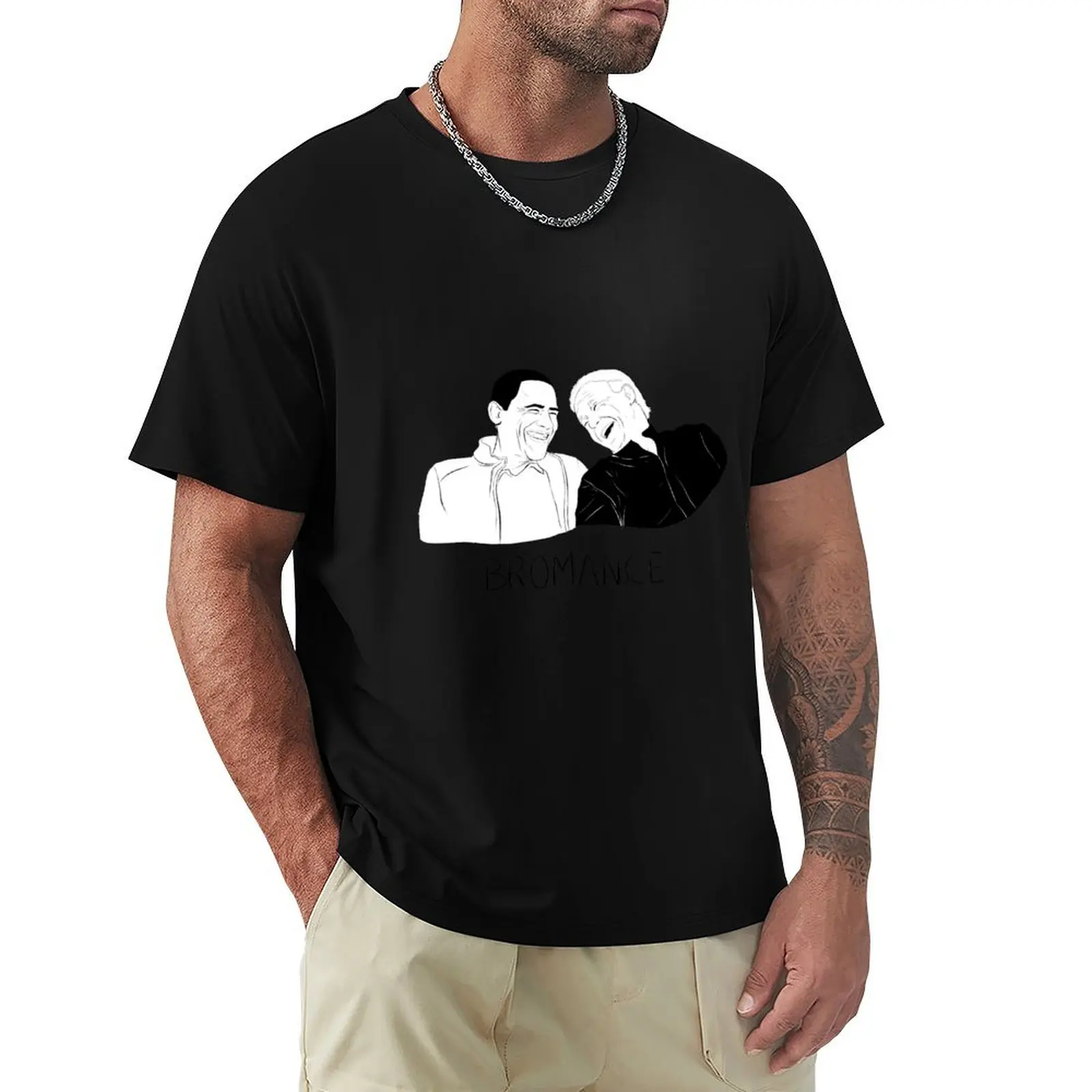 

Bromance T-Shirt Lightweight Print T-Shirt