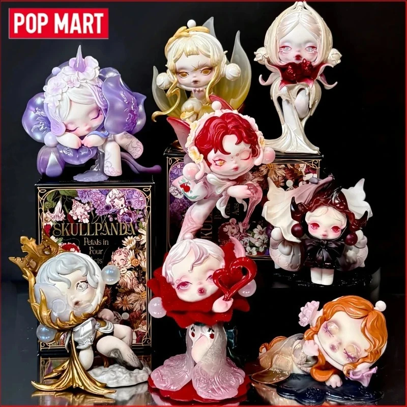 Genuine POP MART Skullpanda Petals In Four Acts Series Blind Box