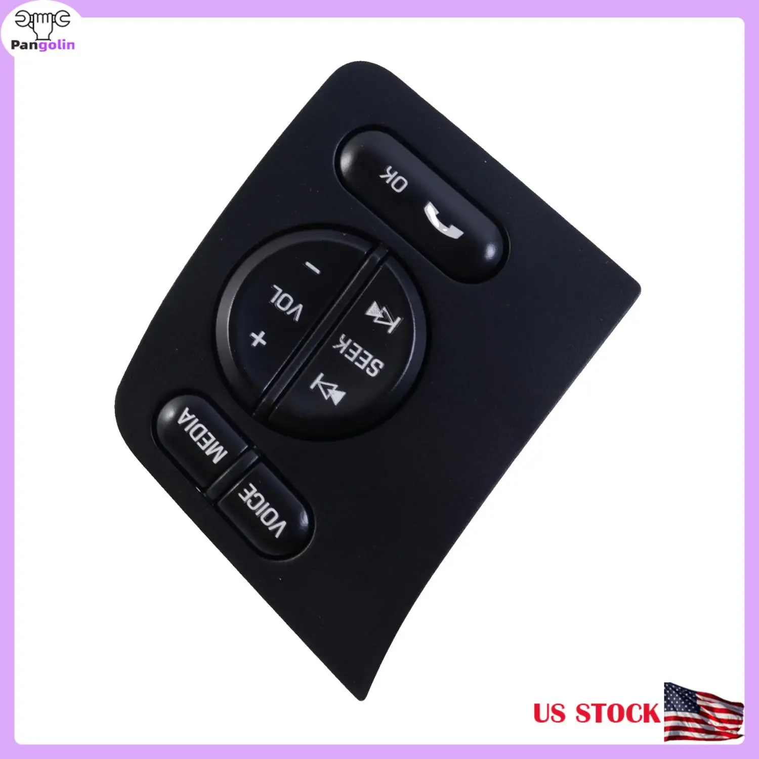 

Pangolin Steering Wheel Switch Radio Buttons for 2011-2014 Ford F250 F350 Super Duty BC3Z-9C888-CA DC3T-9E740-BAW DC3T-9E740-CBW