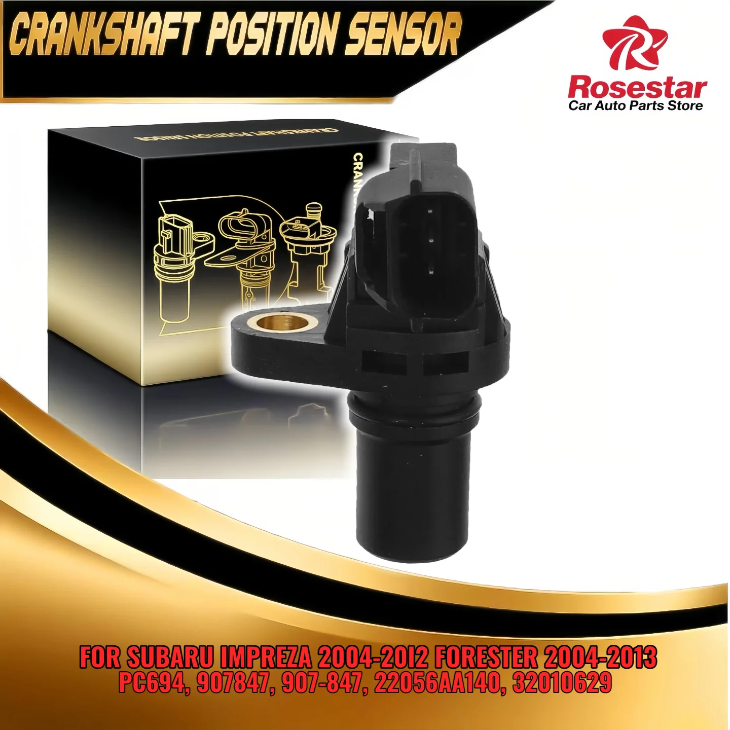

New Camshaft Position Sensor for Subaru Impreza 04-12 Forester 04-13 WRX H4 2.5L PC694 907847