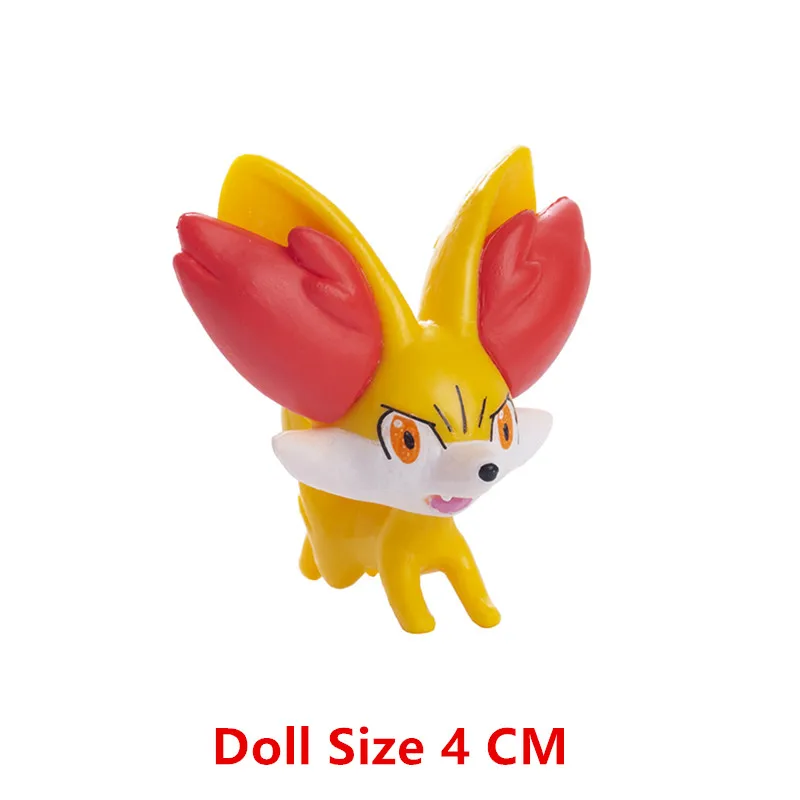 3-7 cm Pokemon Cartoons Anime Figur Pikachu Mew Snorlax Charmander Cosplay Sammlung Haustier Tasche Monster Action Modell Spielzeug Geschenke – Detail 20