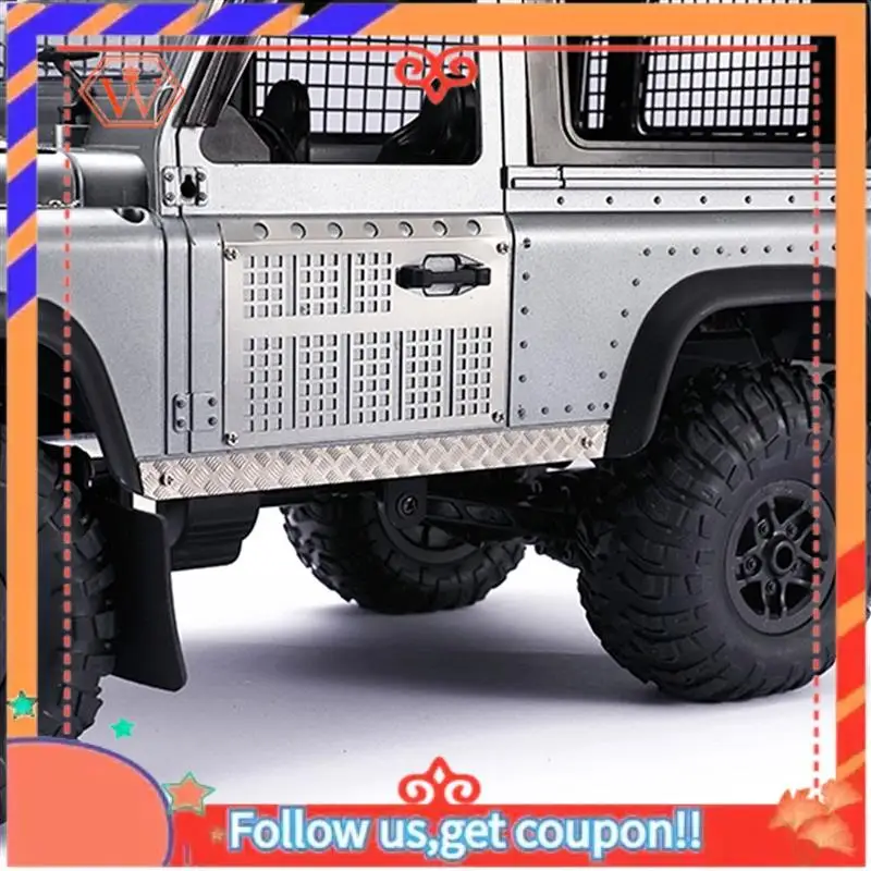 

Durable 2Set For MN D90 D99S MN99S 1/12 RC Car Upgrade Parts Rear & Side Metal Skid Plate Antiskid Board Scratch Prevention