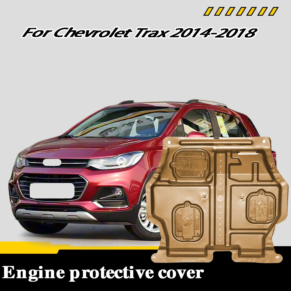 

Front Under Engine Cover For Chevrolet Trax 2014-2018 1.4T Guard Plate Skid Plate Car Engine Protection Panel Mudguard