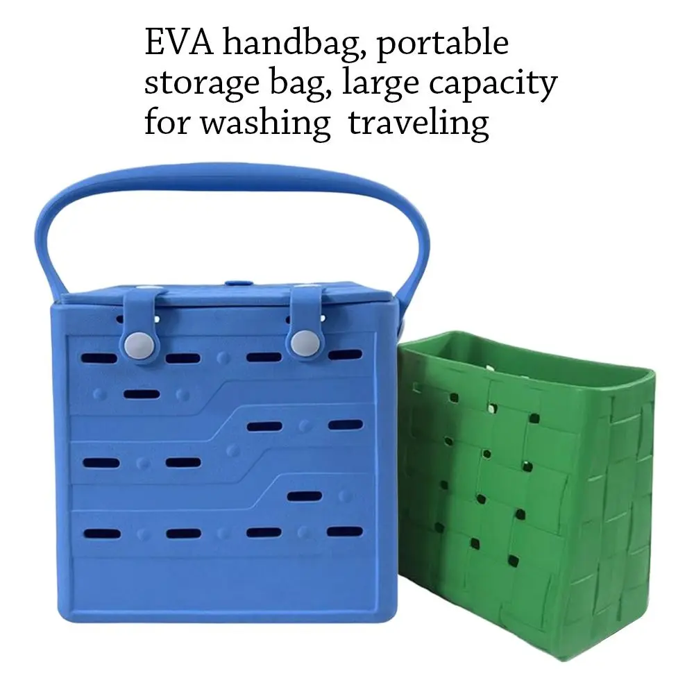 

Cute EVA EVA Crossbody Bag DIY Large Capacity Storage Basket Waterproof Handbag Outdoor