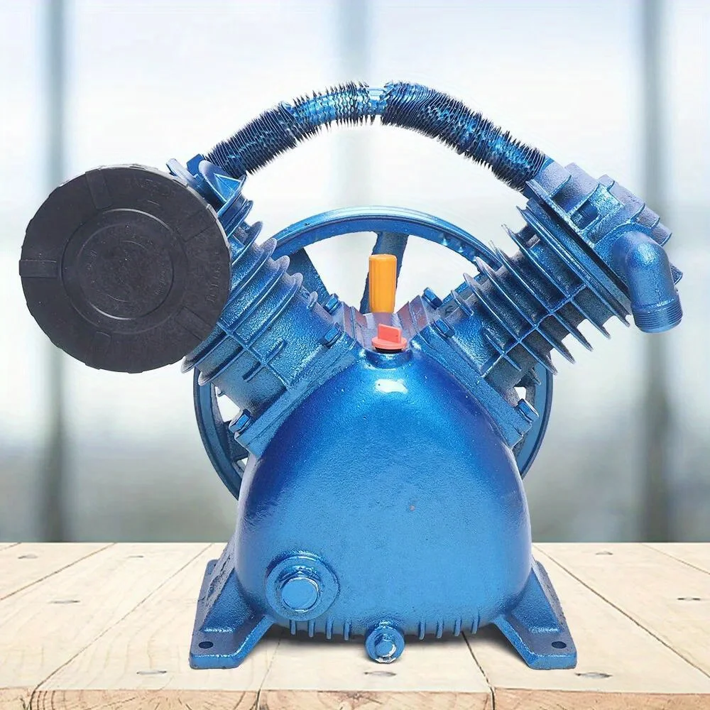 

5.5HP 175PSI Replacement Air Compressor Head Pump Motor Double Stage V Style US