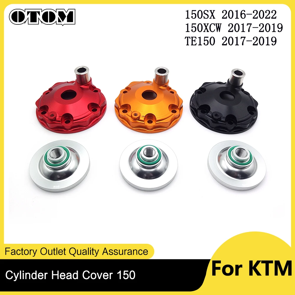 OTOM Motorcycle Cylinder Head Cover For Koshine XN150 KTM SX150 XCW150 HUSQVARNA TE150 Combustion Chamber Inlay 51630060100 CNC