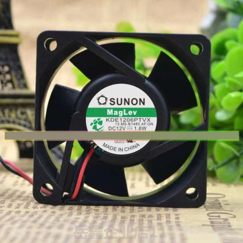 

A+for Brand New SUNON KDE1206PTVX 6025 6CM DC12V 1.8W 3-wire cooling fan#LJ
