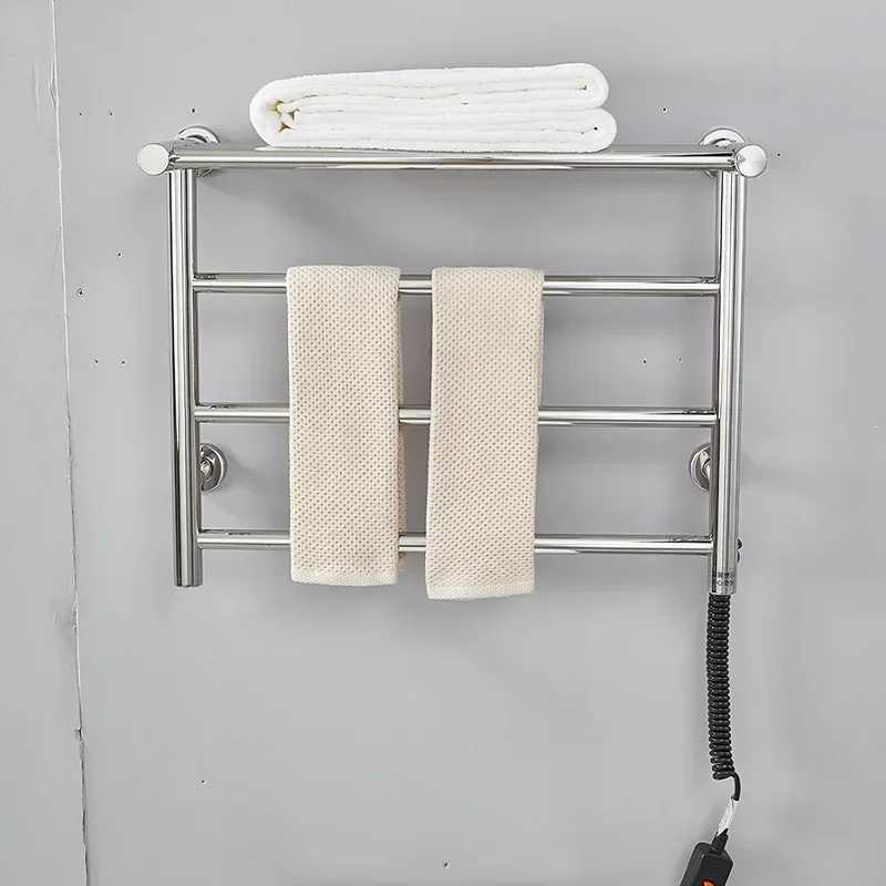 

304 intelligent electric towel rack, household bathroom, bathroom, constant temperature heating, disinfection, drying, towel sto