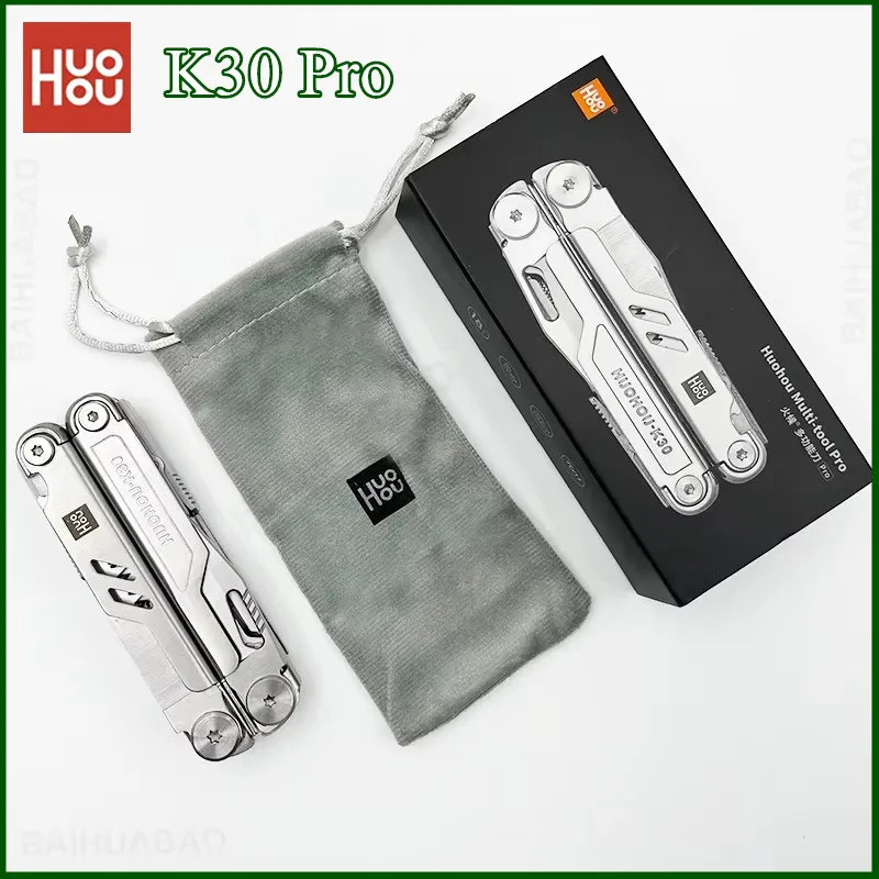 

HuoHou K30 Pro 18 In 1 Multitool Folding Plier Pocket Scissors Wood Saw Portable Outdoor Multifunctional EDC Multi Tools