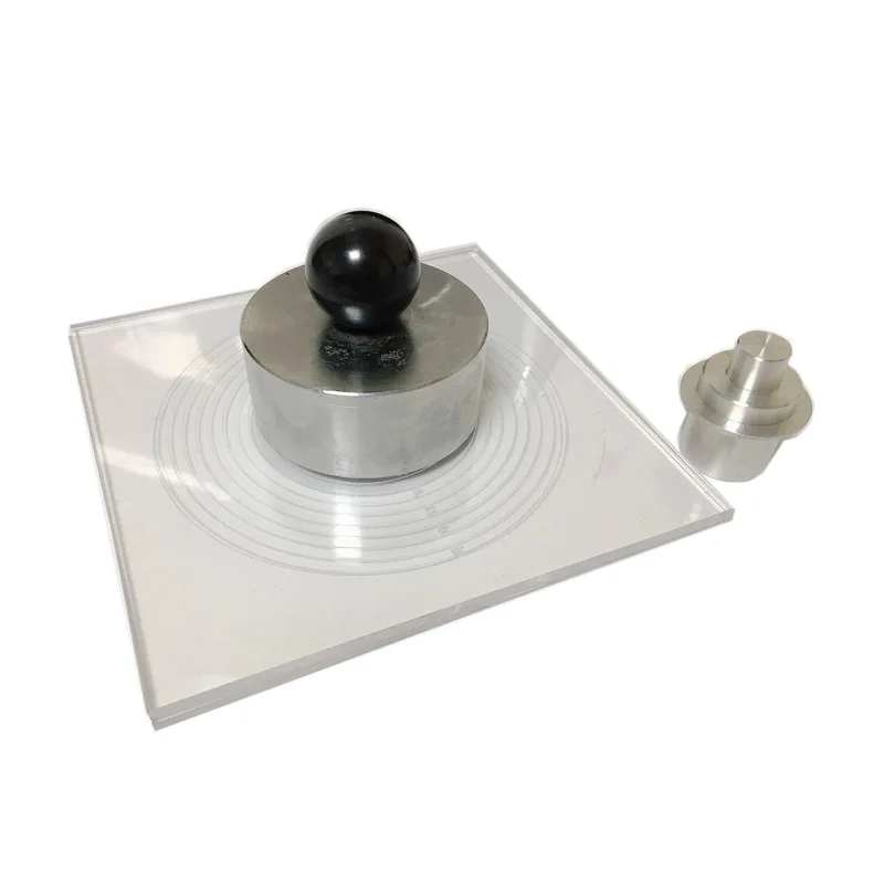 Thick paint putty consistency tester Thick paste paint consistency tester Putty consistency Testing instrument Glass plate