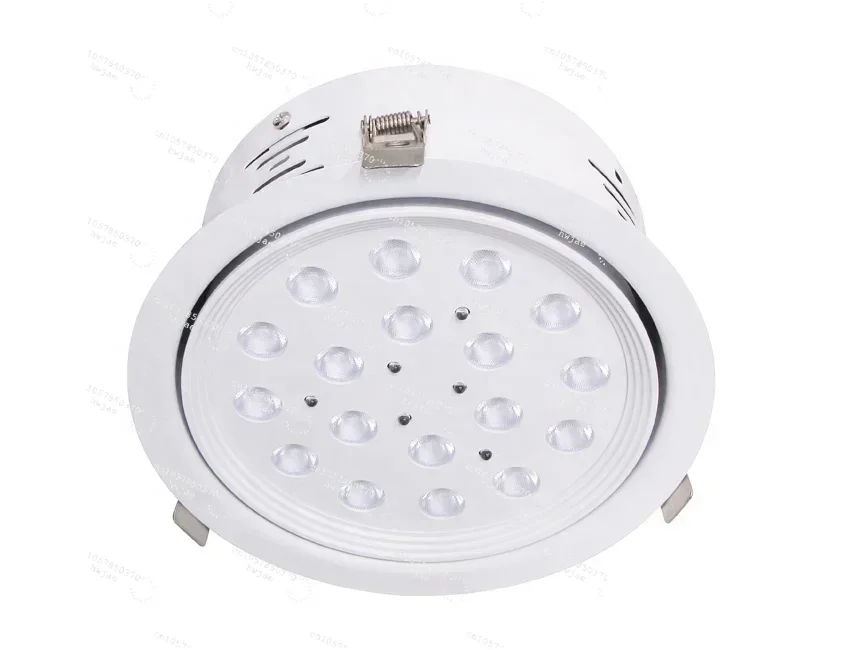 LED Spotlight for Jewelry Showcase Rotating Display Cabinet Light Cold White 6000K - Energy Efficient Lamp for Showcase