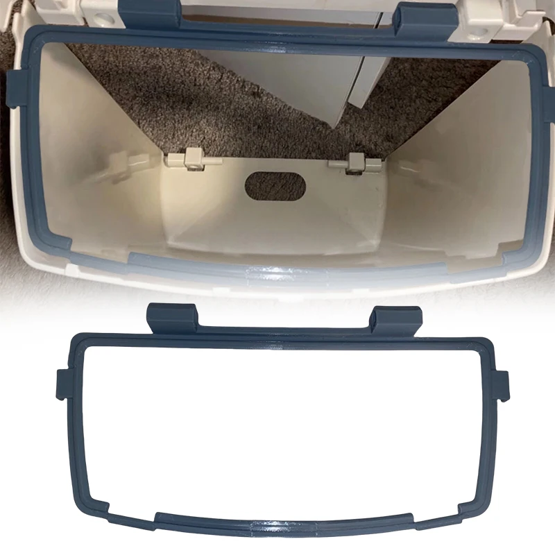 1x D-Ring Für Mülltonnen – Kompatibel Mit Hartal Old Style (38x10 Mm) – Grauer Kunststoff, Für Wohnmobil & Boot