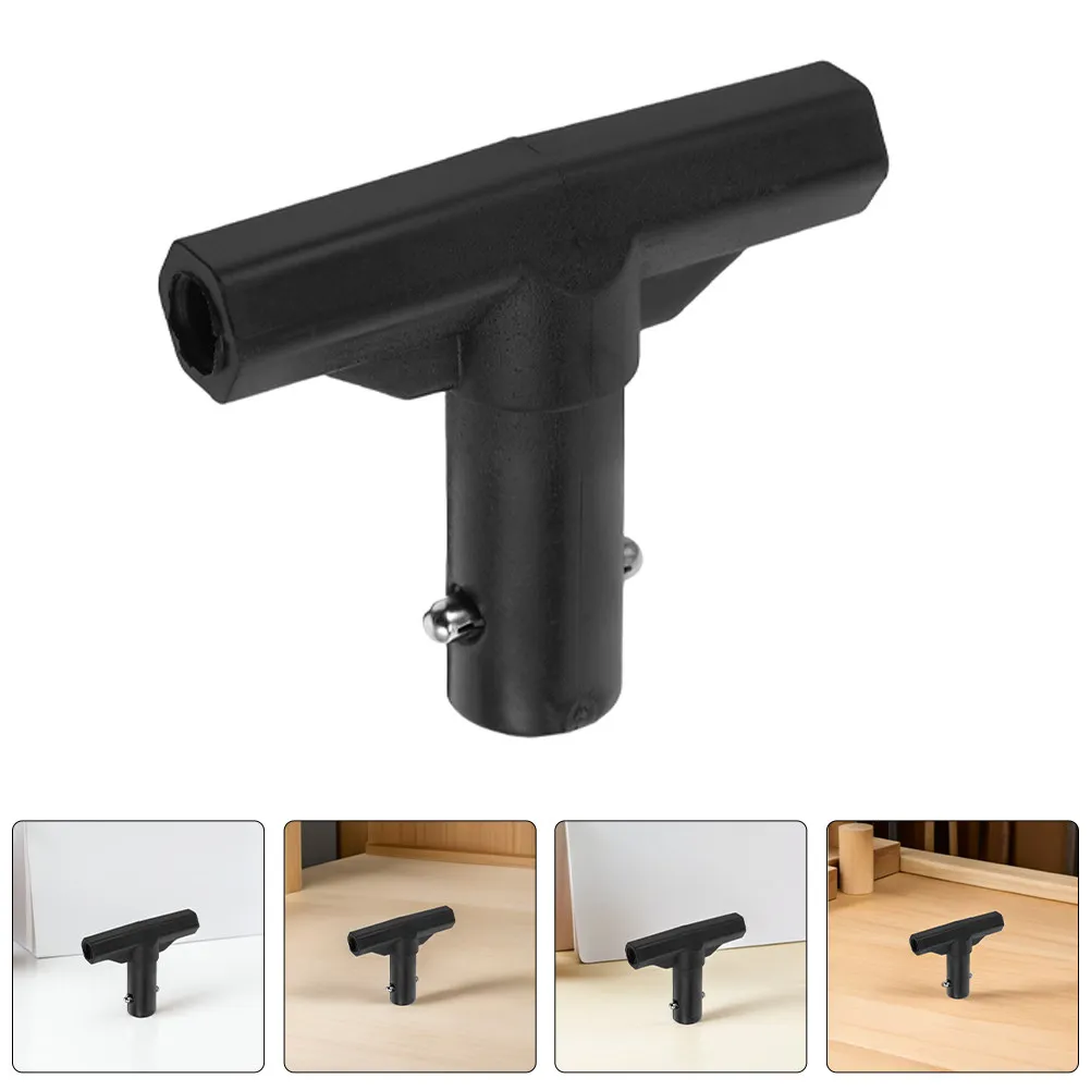 

4Pcs Trampoline Pole Connector T-Shaped Pipe Sleeve Pole End Caps Plastic Replacement Enclosure Pipe Cover Outdoor Accessories