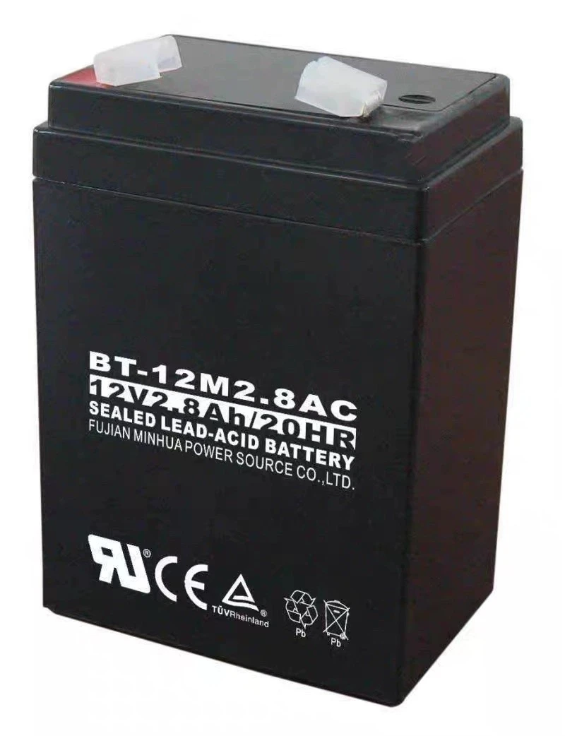 battery For BAOTE 12V2.8AH/20HR BT-12M2.8AC(12V2.8Ah/20HR) Intelligent trash can battery, fire rod speaker, battery