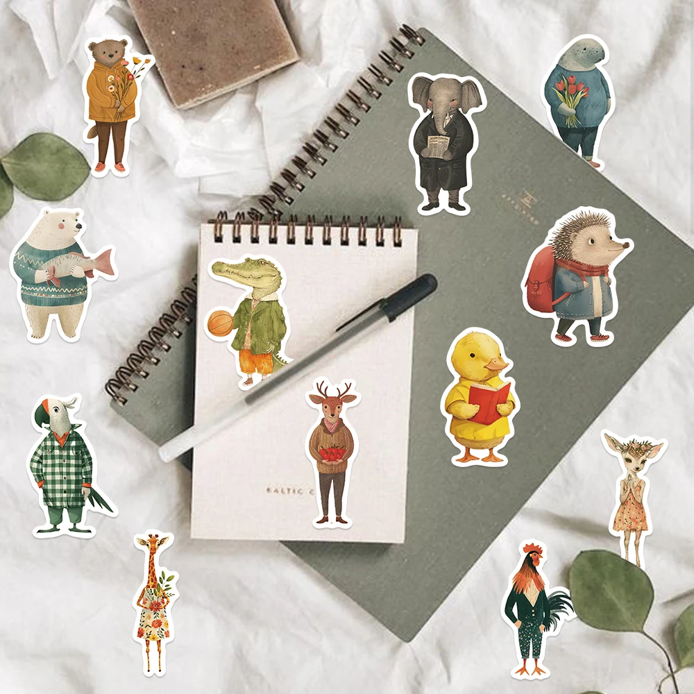 50 sztuk Vintage zwierzęta Cli – Kids Toys Clipart recenzja i cena