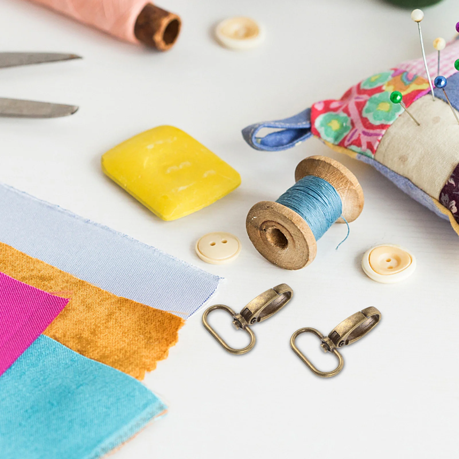 

50pcs D Type Buckle Set Alloy Metal Buckle For Bag Making Craft Replacement Purse Crossbody Luggage Accessories Handbag