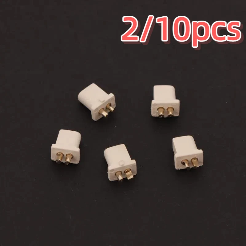 

2/10pcs BT2.0 Connectors Female And Male Hollow Cup Plug For Charging Battery