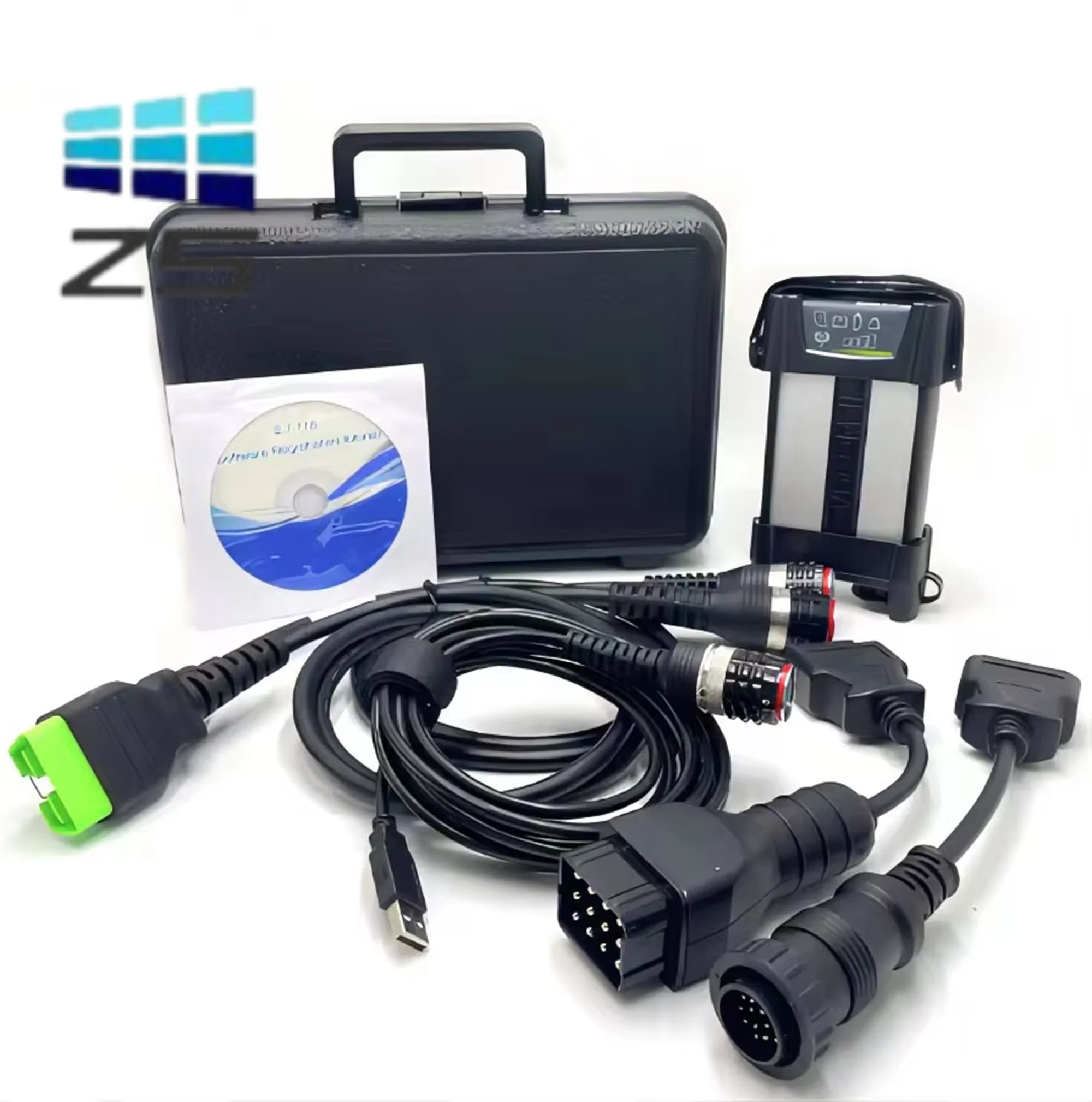Suitable for the VOCOM II (88894000) truck and excavator diagnostic tool—pre-installed with PTT (Premium Tech Tool) V2.8 softwar