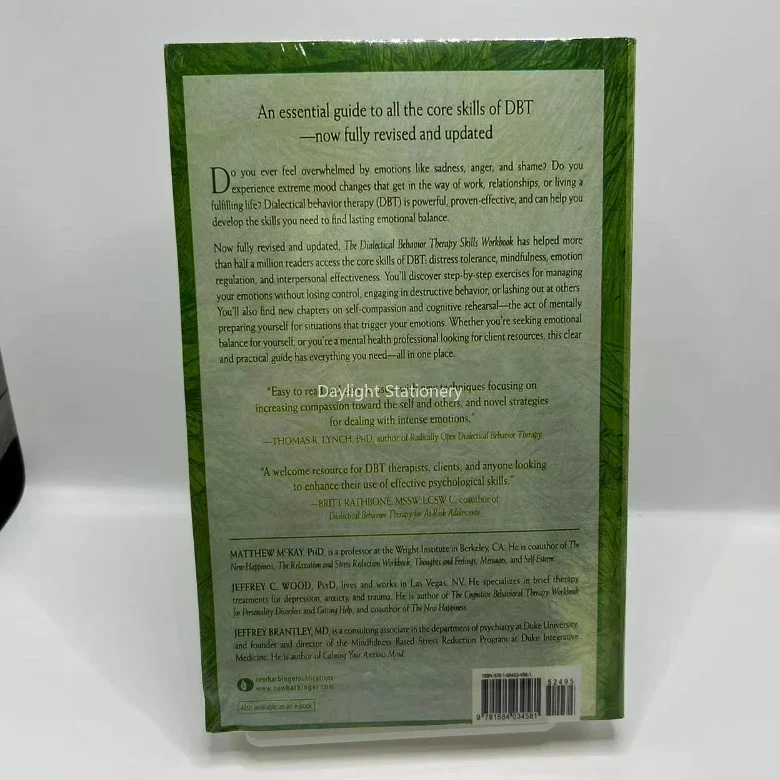 The Dialectical Behavior Therapy Skills Workbook: Practical DBT Exercises for Learning Mindfulness, Interpersonal Effectiveness