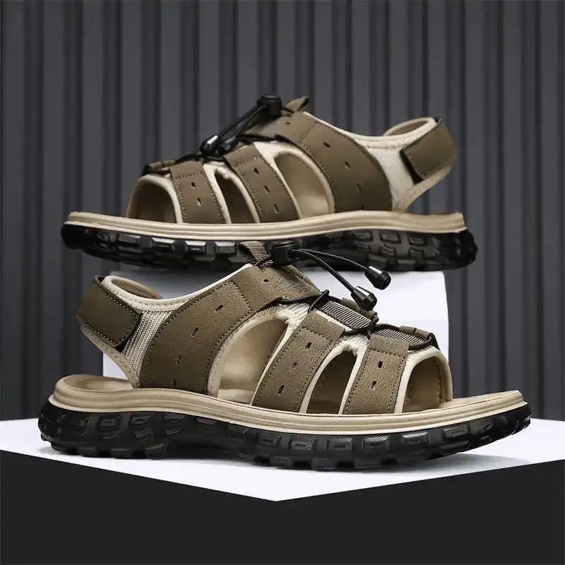 

Super Lightweight Round Tip Sandals For Sea Men's Summer Moccasin Shoes Male Slippers Sneakers Sport Sneachers Stylish