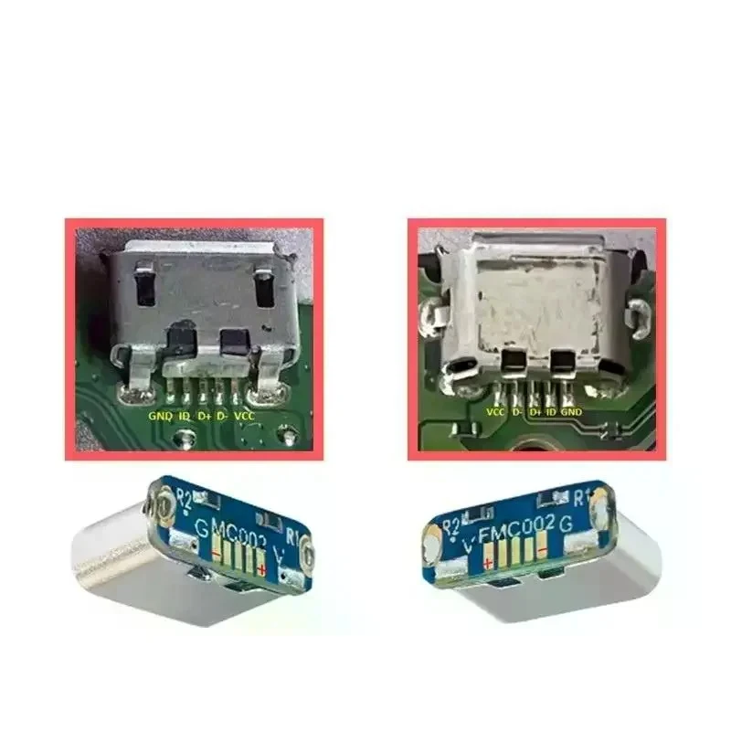 5Pcs Type-C Female Socket 5Pin SMD SMT USB Charging Port PCB Soldering Repair Connector