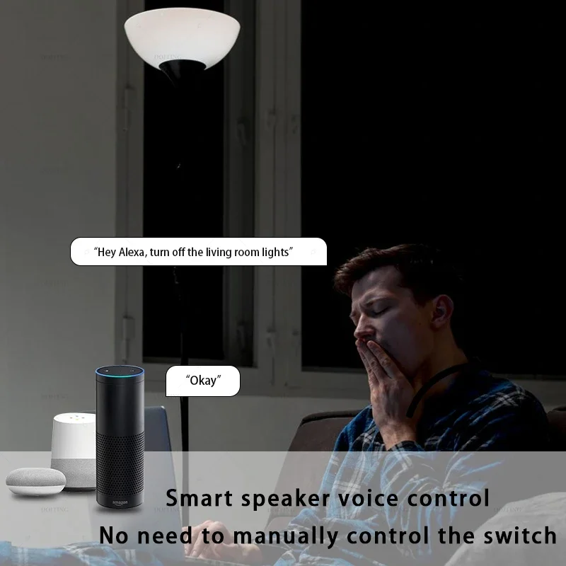 Wifi/BLE Smart Led Light Bulb Alexa Led Lamp E27 RGB 110V 220V Smart Lamps For Google Assistant Smart Home