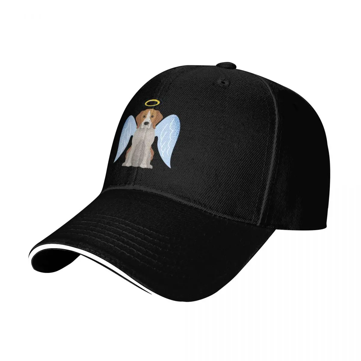 Beagle Angel Dog Baseball Cap Curved Brim Classic Fit Low Profile Unstructured Unisex for Men Women