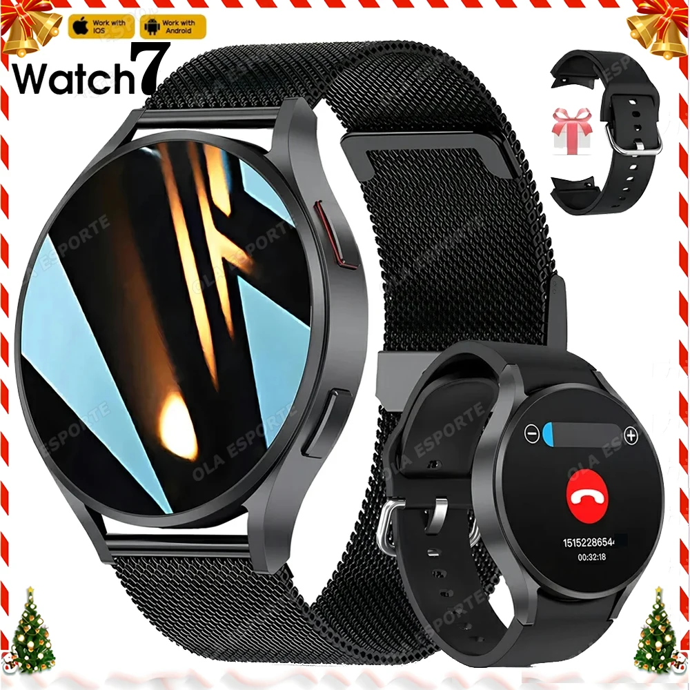 New Watch 7 Pro Smartwatch Heart Rate ECG Monitor Sport Waterproof Always Display Bluetooth Call Smart Watch For Galaxy Watch 7