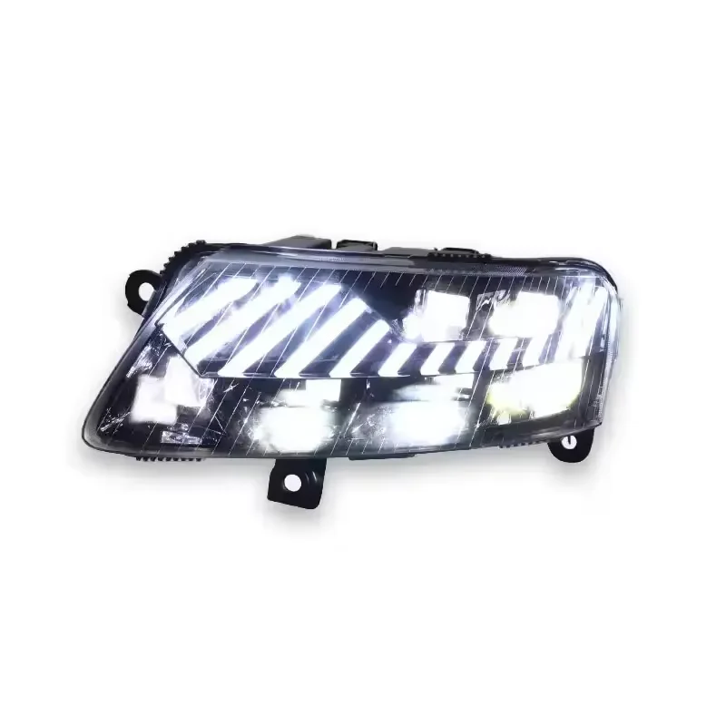 SJC Auto Lighting System Headlamps For Audi A6 LED Front Headlights 2005-2011 High Quality For Audi A6 Fog Driving Lamps