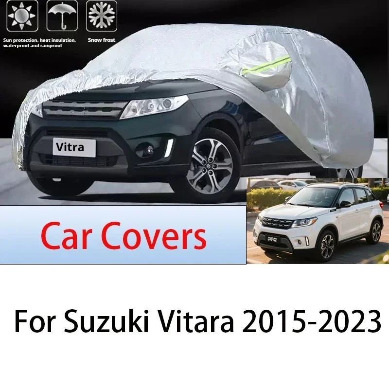 

For Suzuki Vitara Outdoor Protection Full Car Covers Snow Cover Sunshade Waterproof Dustproof Exterior Car cover protection