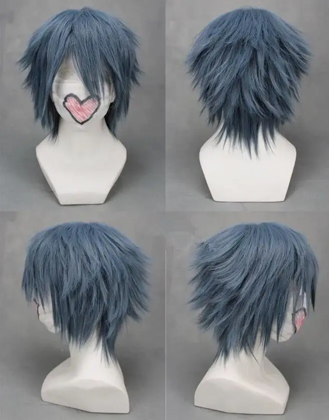 For Cosplay Final Fantasy Versus 13 Noctis Lucis Caelum Short Wig +Wig CAP