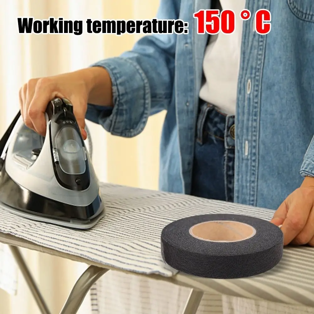 เทปกาวสองหน้าชนิดไม่ทอ ทนทาน 60 เมตร สำหรับงานเย็บผ้า DIY ใช้สำหรับตัดแต่งและซ่อมแซมกางเกง