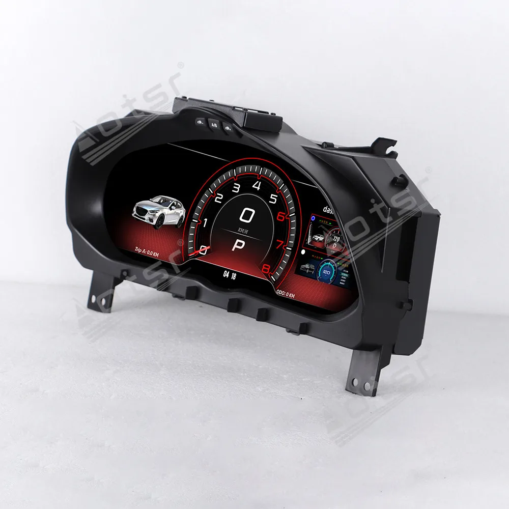 12.3 Inch Car Digital Cluster For Mazda 3 Axela BL 2014 2015 2016 2017 2018 2019 Dashboard Virtual Cockpit Instrument Speedmeter