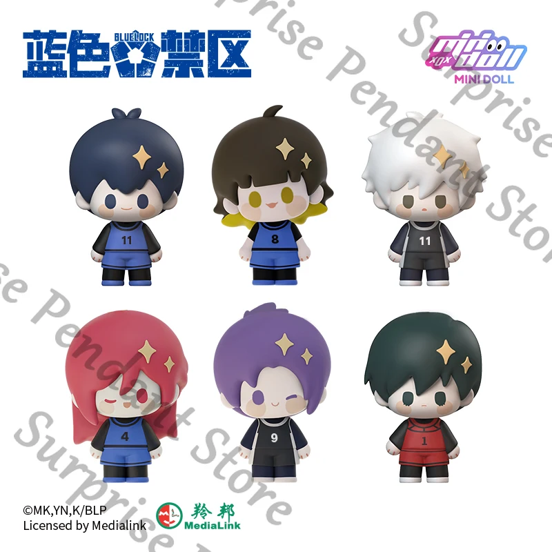 

BLUE LOCK аниме Ambitus Isagi Yoichi Nagi Seishiro кукла на кончиках пальцев кулон брелок оригинальные товары коллекционное издание подарок