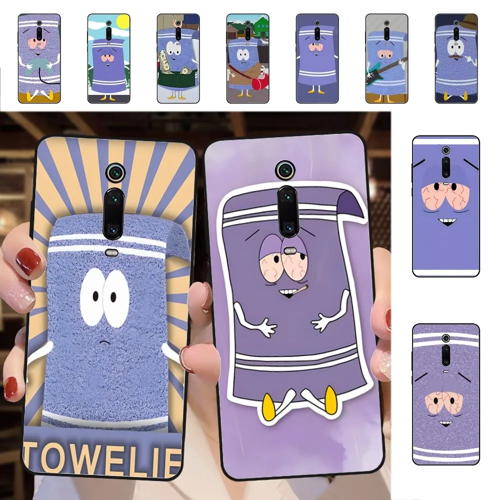 S-South Park Towelie Phone Case For Redmi 5 6 7 8 9 10 plus pro 6 7 8 9 A GO K20 K30 K40 pro plus F3 Fundas