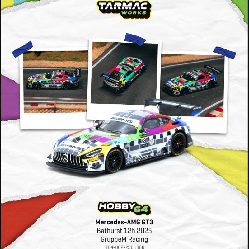 TW 1:64 Porsche 911 GT3 tasse (992) Porsche Mobil 1 Supercup mercedes-amg GT3 Ferrari F40 GTE alliage voiture modèle Collection jouets