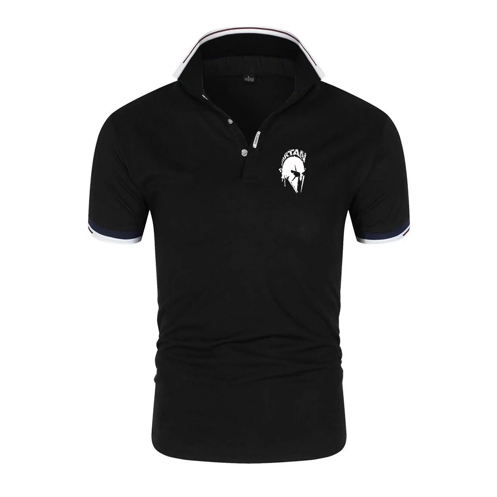 Retro Spartan The new men's Polo is suitable for wearing with summer cotton shirts, providing comfortable and lightweight wear.