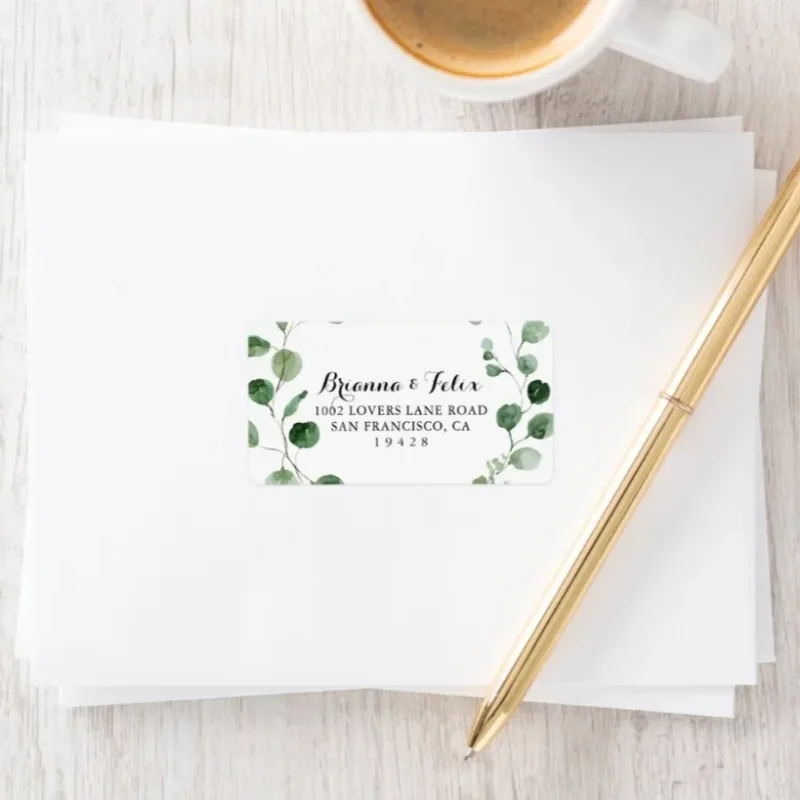 

Customized 500 Logo Stickers with Dimensions of 10x4cm Suitable for Decorating Products