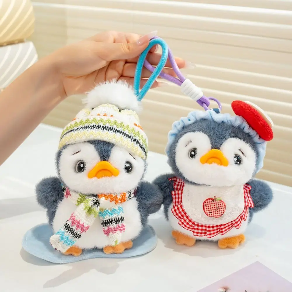 

Cute Animals Penguin Keychain Backpack Charms Plush Cartoon Plush Doll Pendant Japanese Style Cartoon Cute Bag Pendant Women