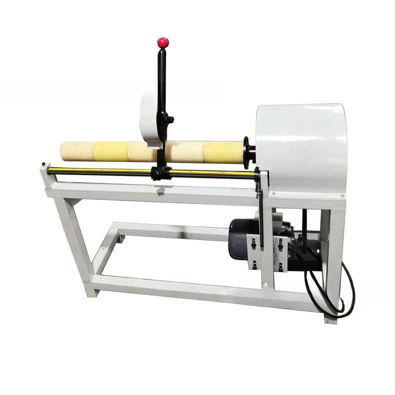 Manual small paper tube cutting machine YF-650 paper tube cutting machine Simple pipe cutting machine Customized high-efficiency