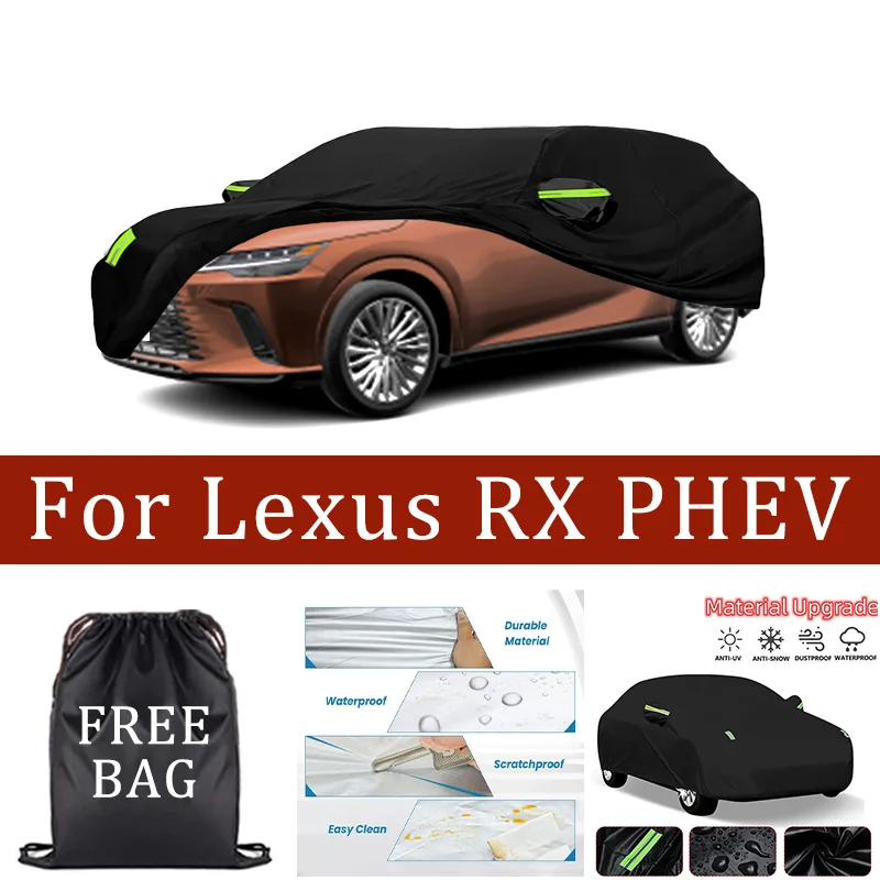 

Автомобильный чехол для Lexus RX PHEV, полный чехол, водонепроницаемый солнцезащитный чехол, устойчивый к царапинам автомобильные аксессуары